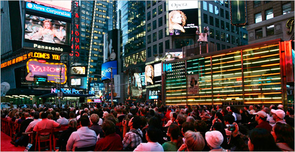new york city times square. Anyone from New York who